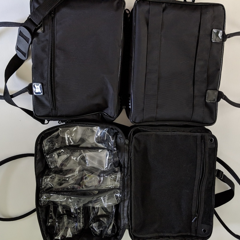 MUA MAC cosmetics travel case pro makeup kit bag